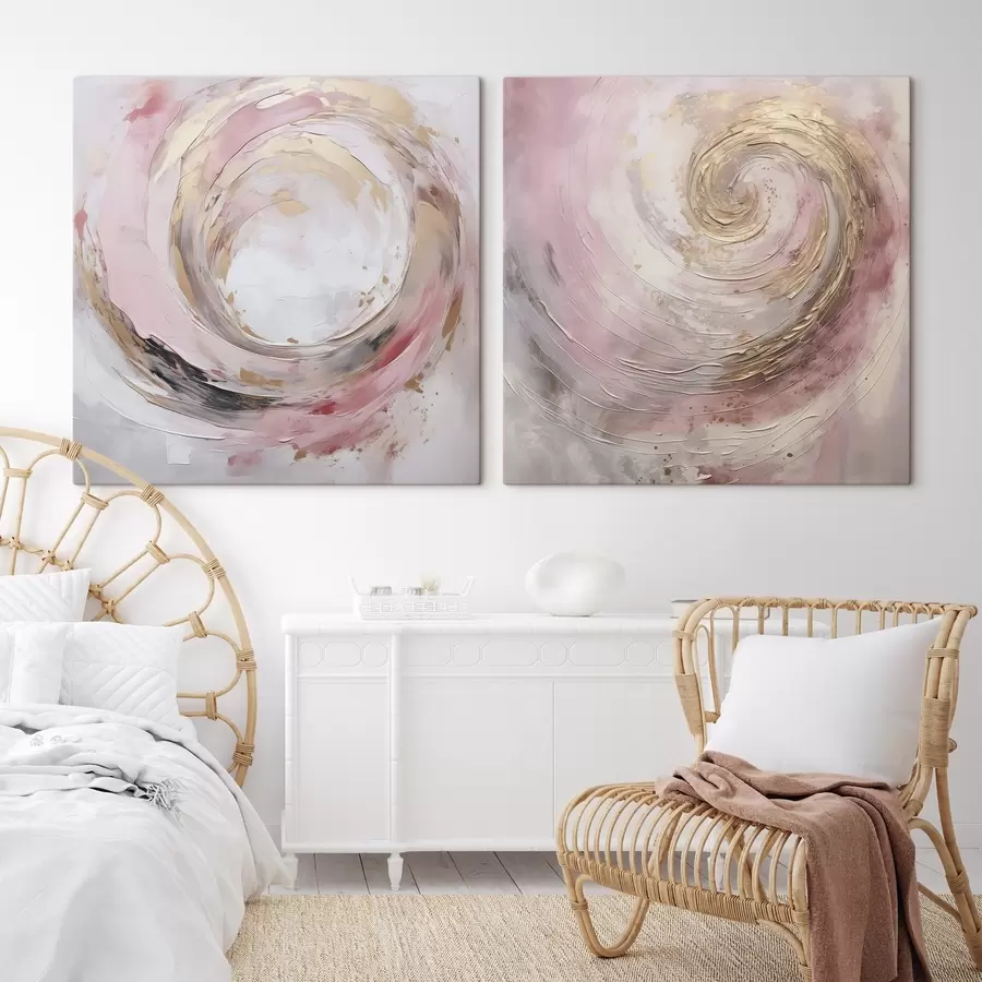 Fototapete Abstrakte Wirbel-Imitationsmalerei m01028