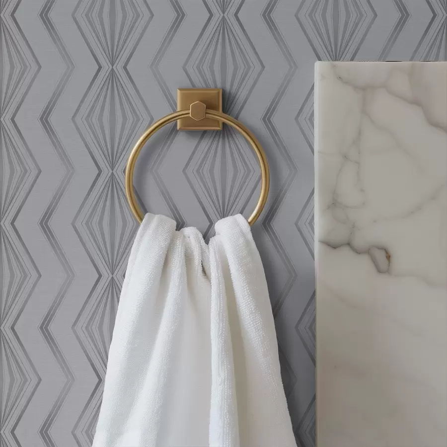 Fototapete Hellgraues geometrisches Rautenmuster a00973v2