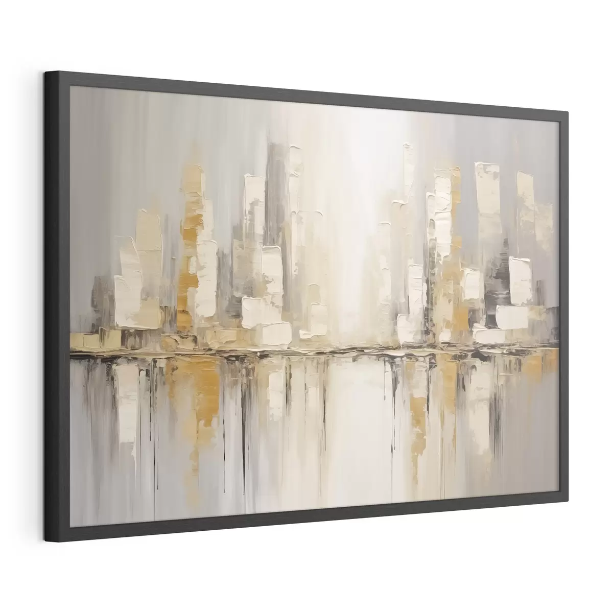 Poster Abstrakte Stadtimitation der Malerei f46761