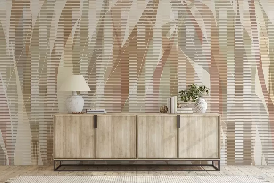 Fototapete Verflochtene Elemente w04945