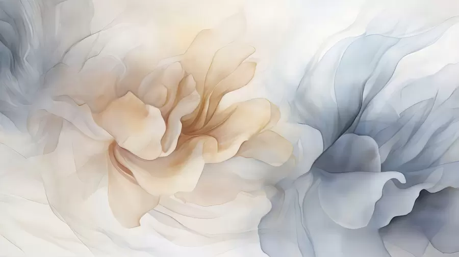 Fototapete Durchscheinende Knospen w04951