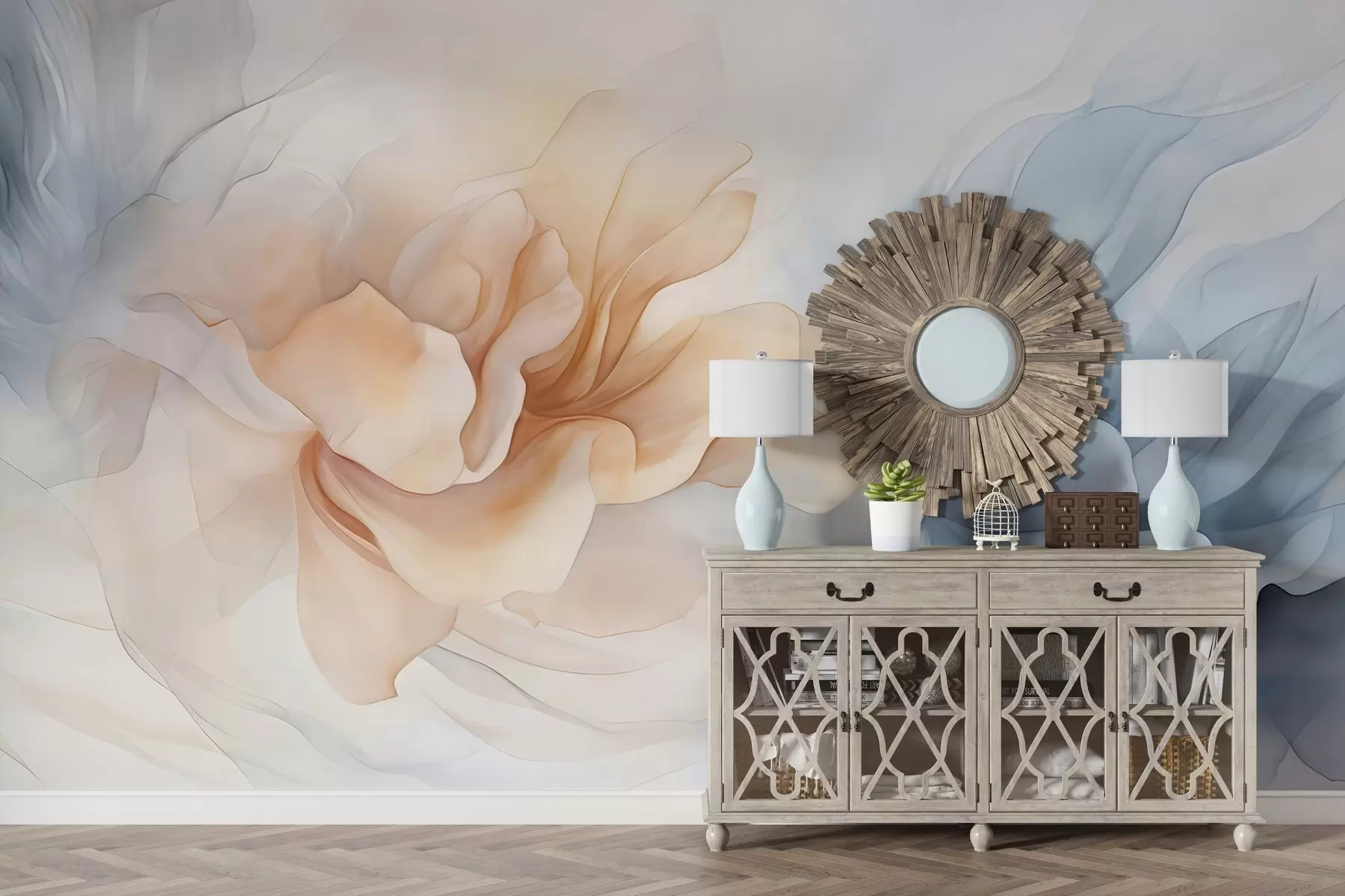 Fototapete Durchscheinende Knospen w04951