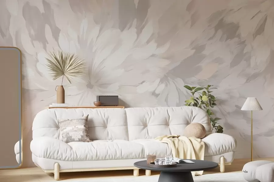 Fototapete Abstrakte Blumen w04914