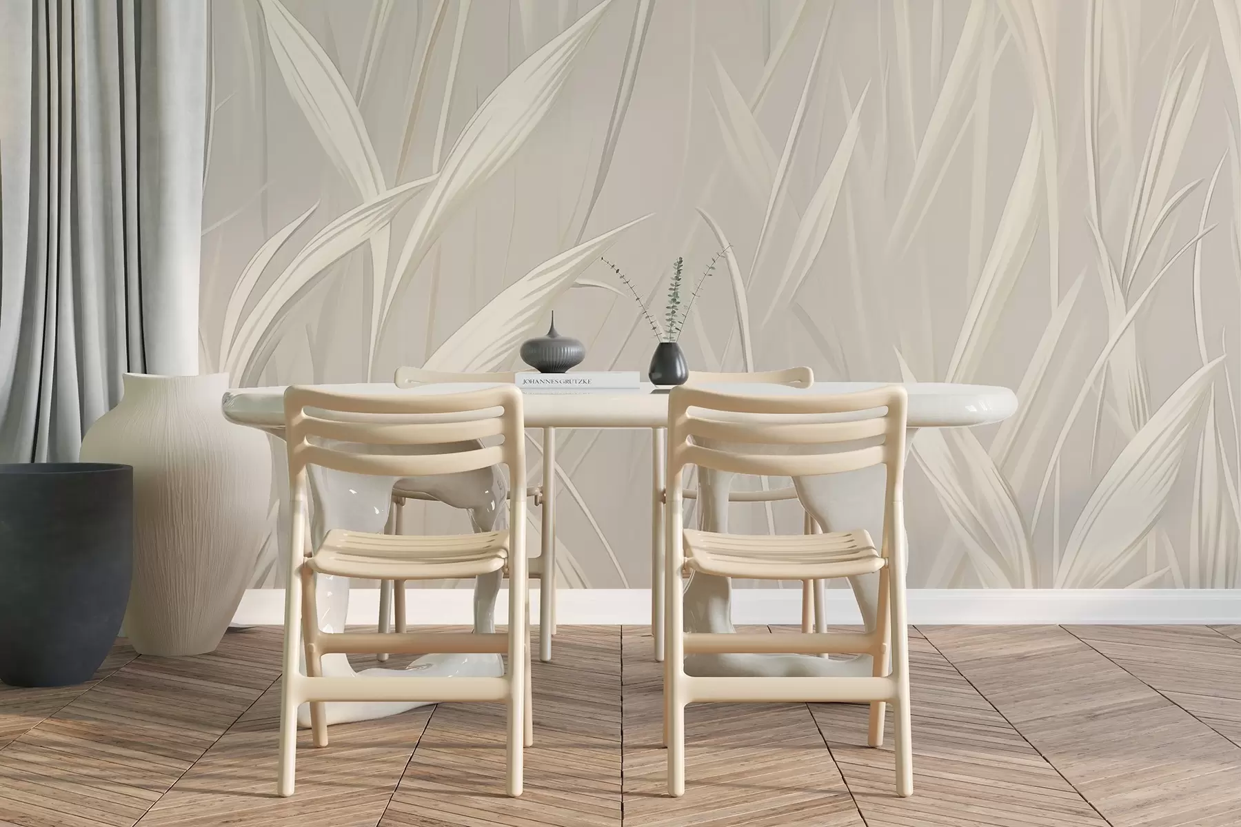 Fototapete Abstraktes Gras w04915