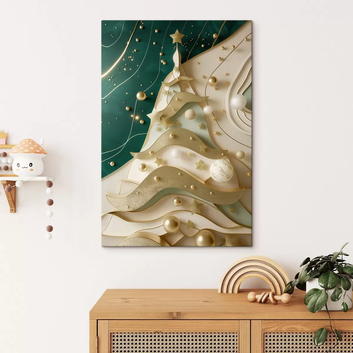 Fototapete Weihnachtsbaum s46795