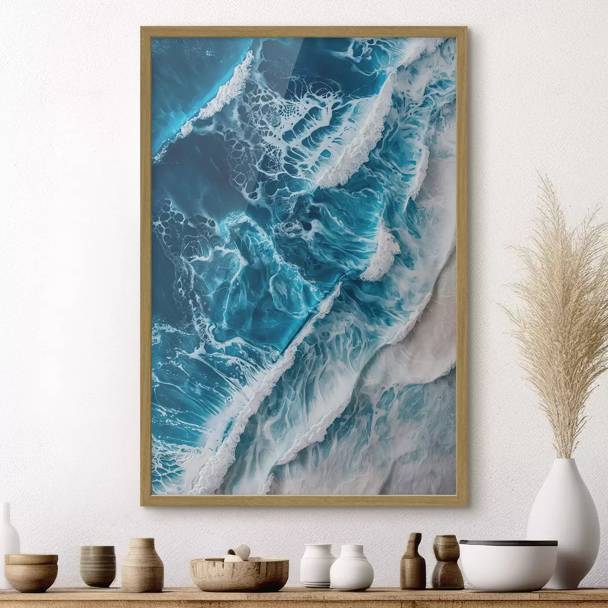 Poster Meereswellen f46793