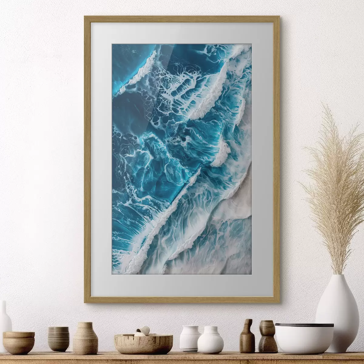 Poster Meereswellen f46793