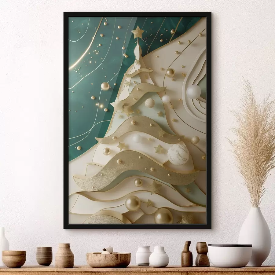 Fototapete Weihnachtsbaum f46795