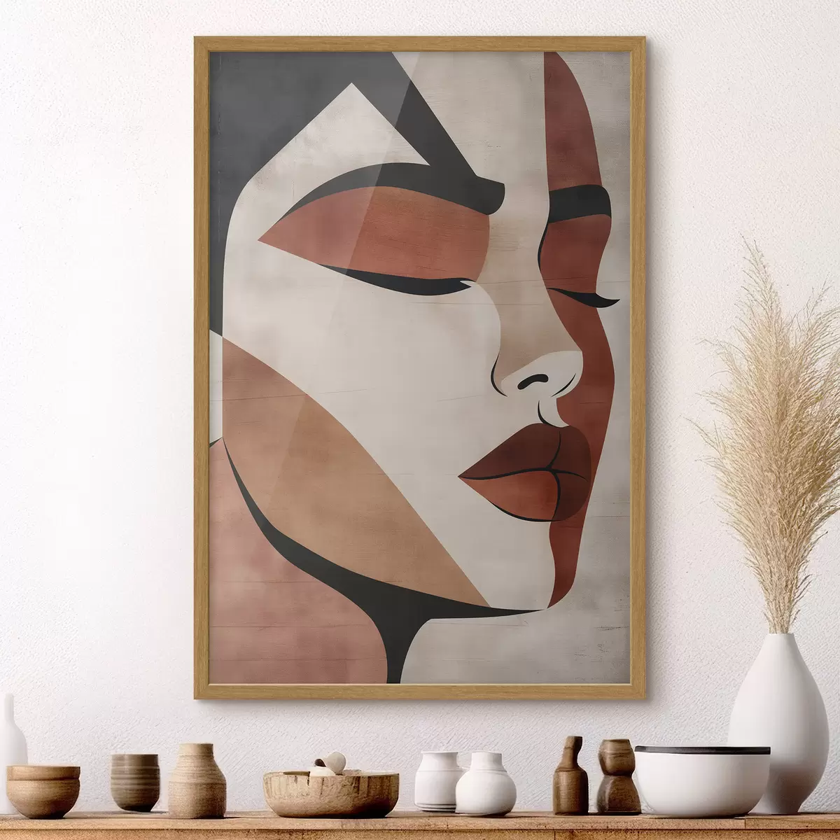 Poster Gesicht einer Frau f46797