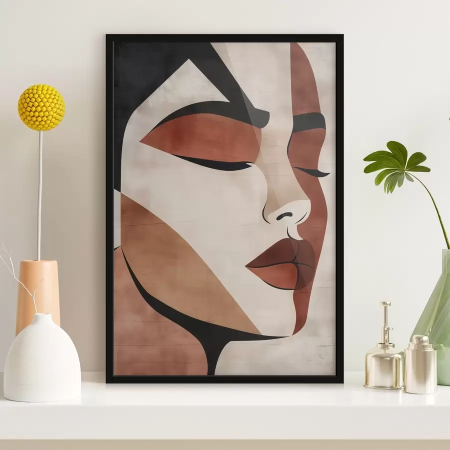 Fototapete Gesicht einer Frau f46797