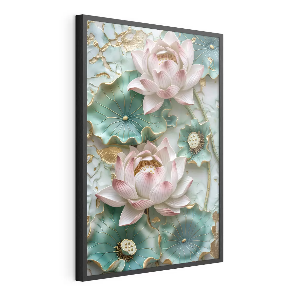Poster Lotusblumen f46798