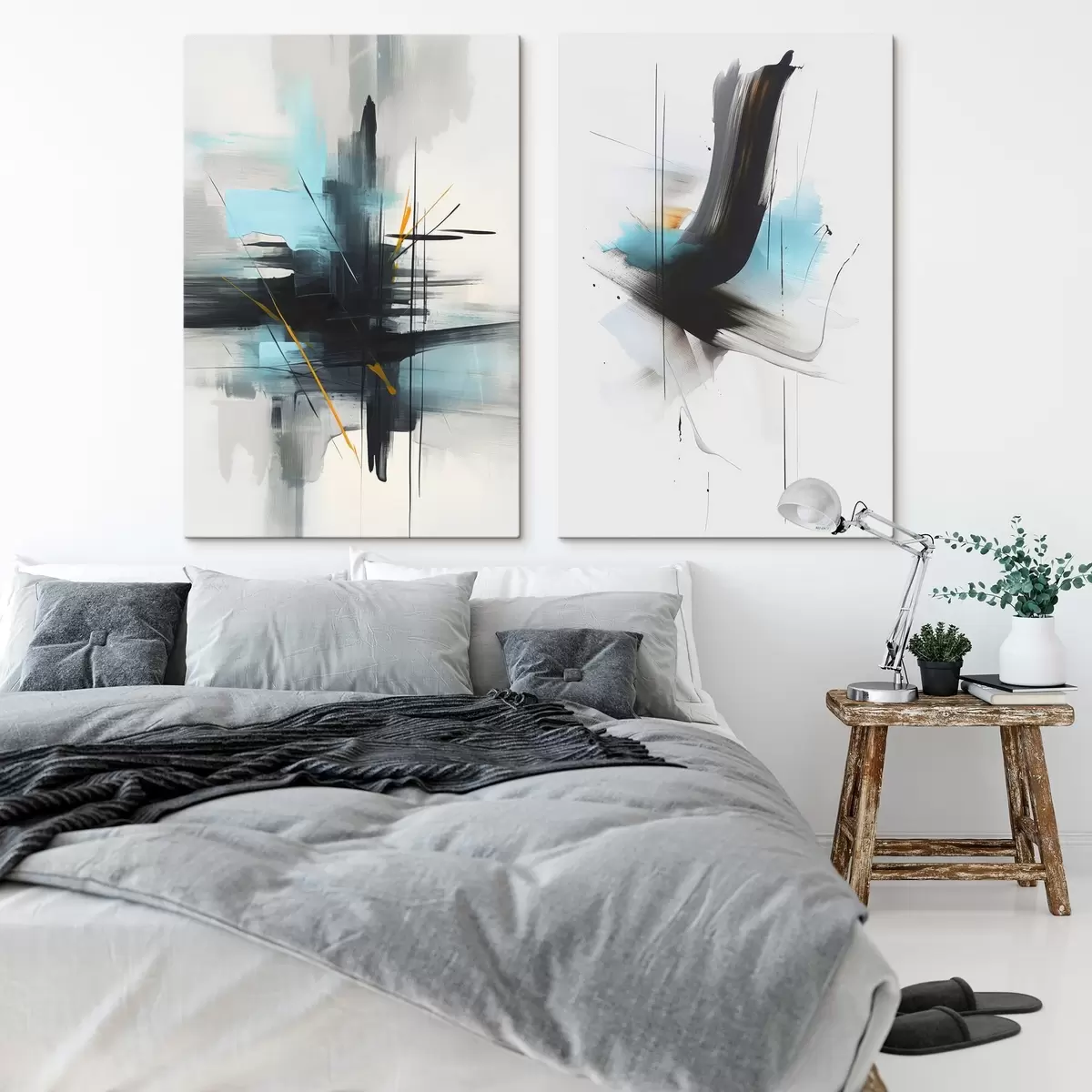 Fototapete Abstraktion mit Imitation von Spritzern und Pinselstrichen m01037