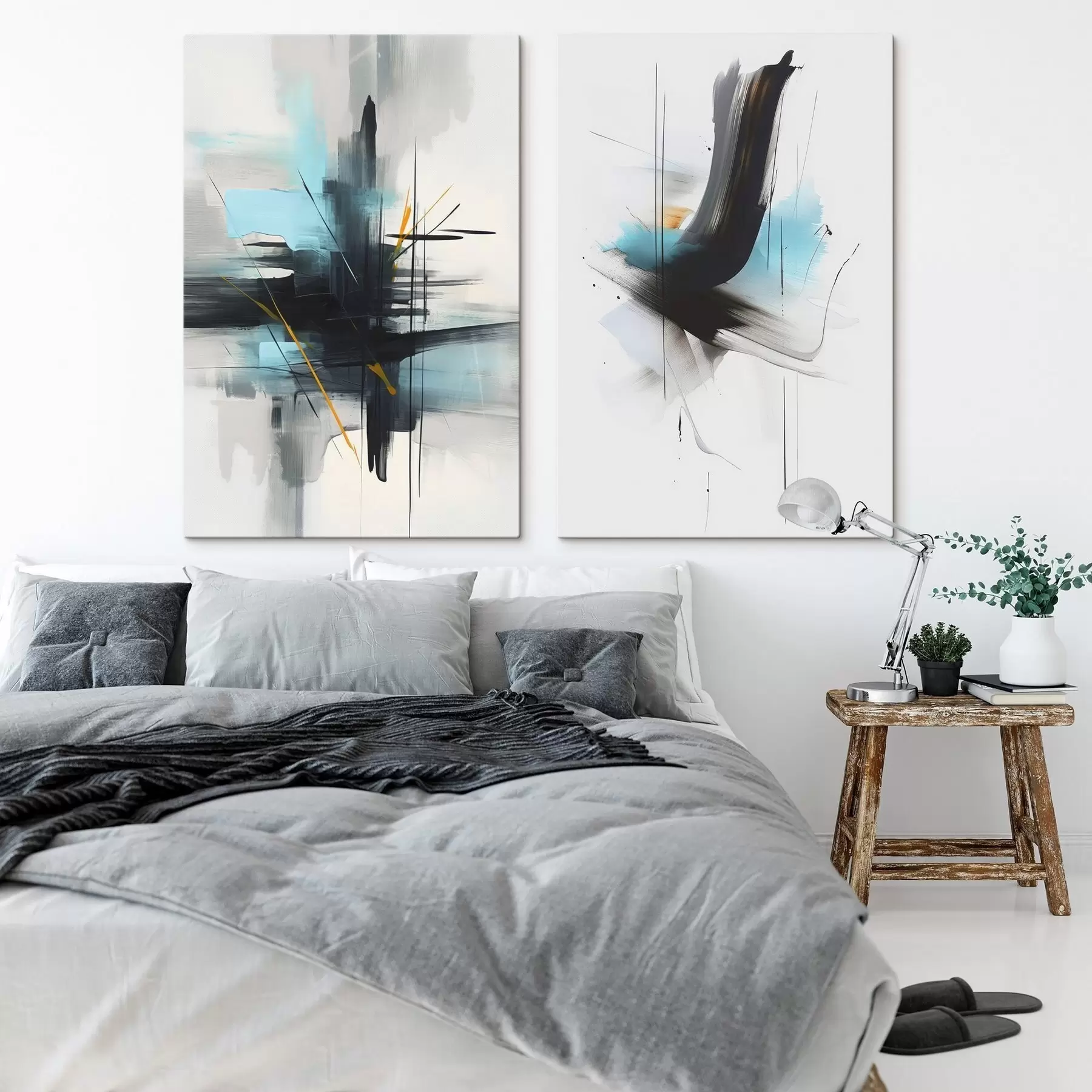 Fototapete Abstraktion mit Imitation von Spritzern und Pinselstrichen m01037