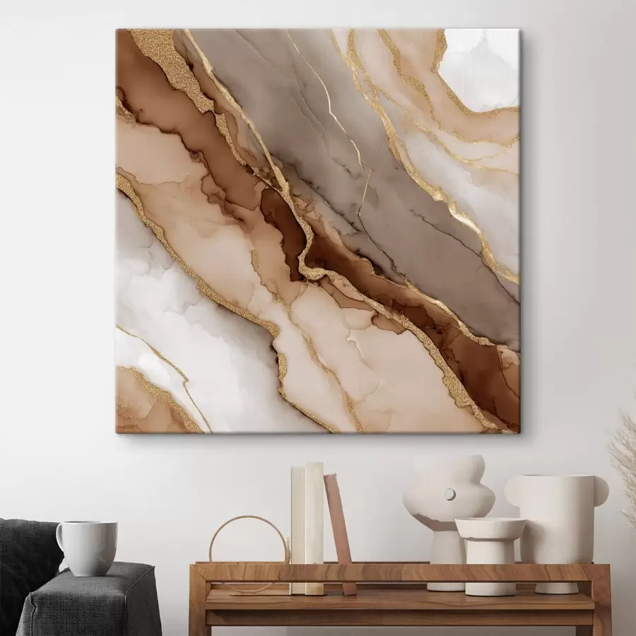 Fototapete Strukturiertes Steinmotiv in künstlerischem Stil s46643