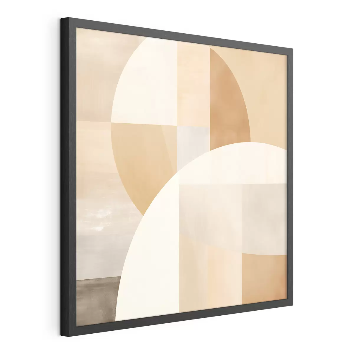 Poster Künstlerische Geometrie in Pastelltönen f46650