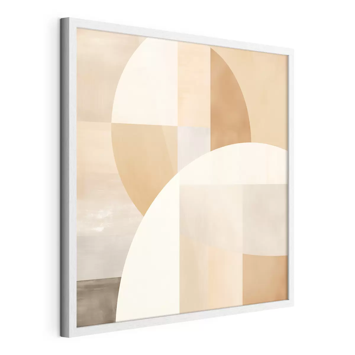 Poster Künstlerische Geometrie in Pastelltönen f46650