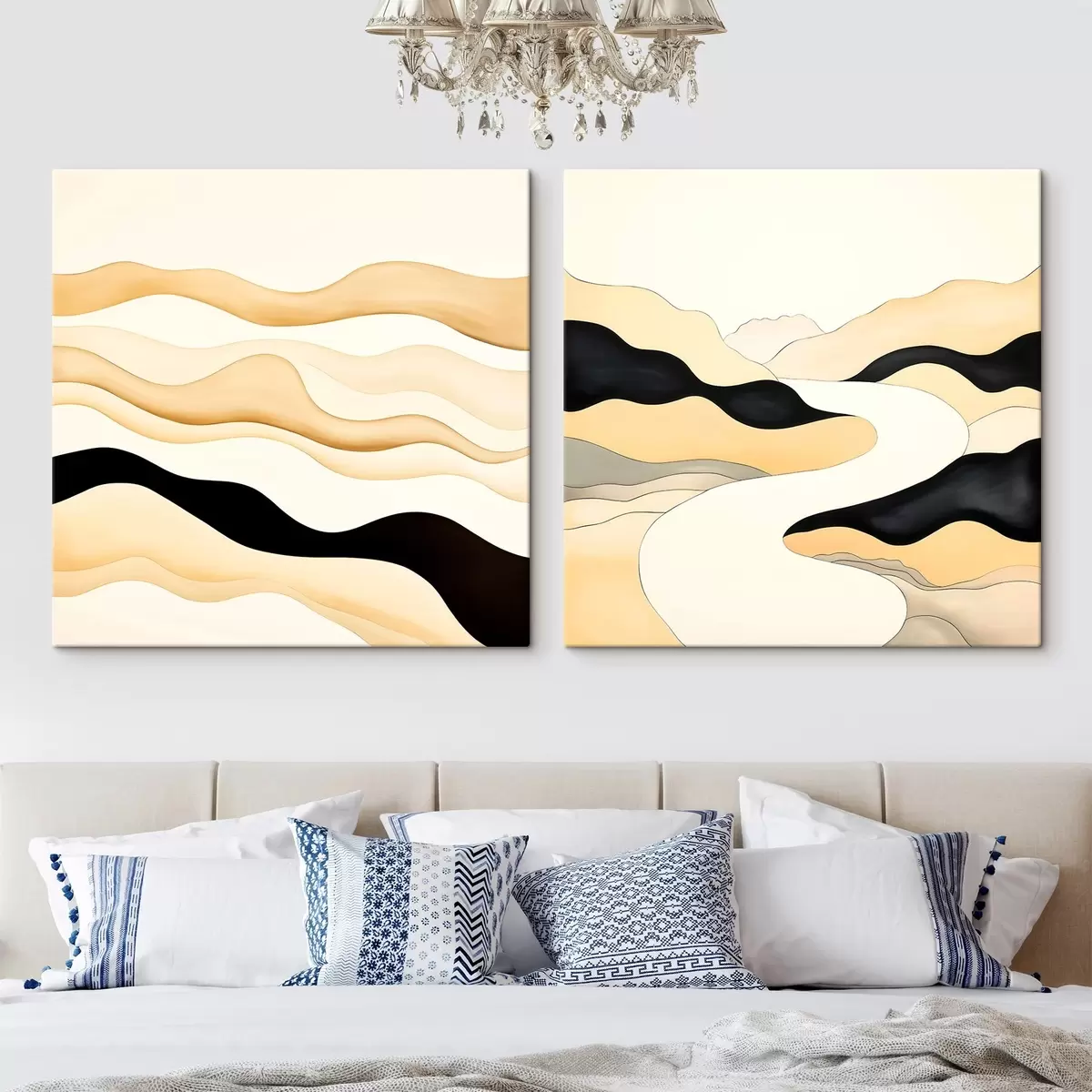 Fototapete Abstrakte Formen, inspiriert von natürlichen Rhythmen m00992