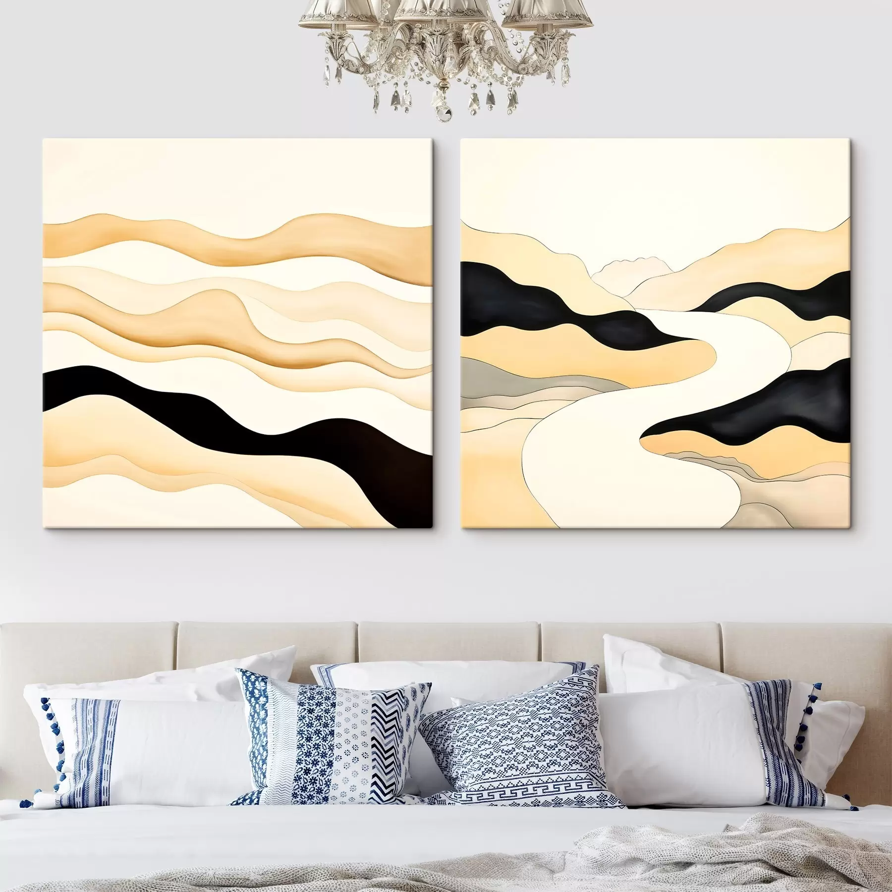 Fototapete Abstrakte Formen, inspiriert von natürlichen Rhythmen m00992