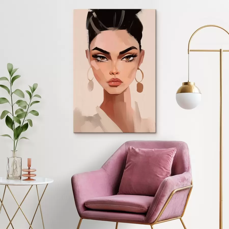 Fototapete Porträt eines Mädchens s46805