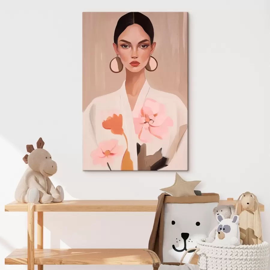 Fototapete Porträt eines Mädchens s46815