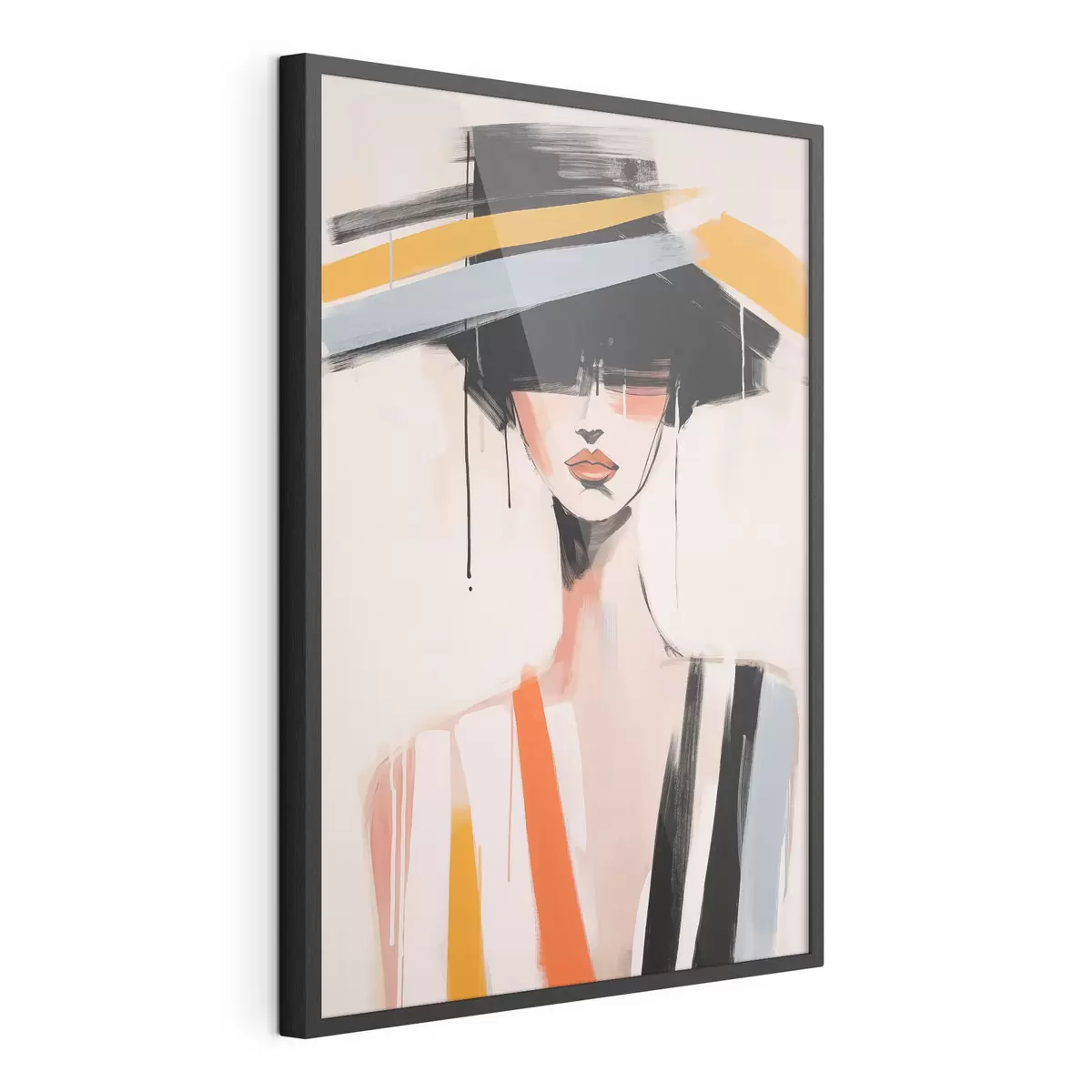 Poster Kubistisches Porträt f46809