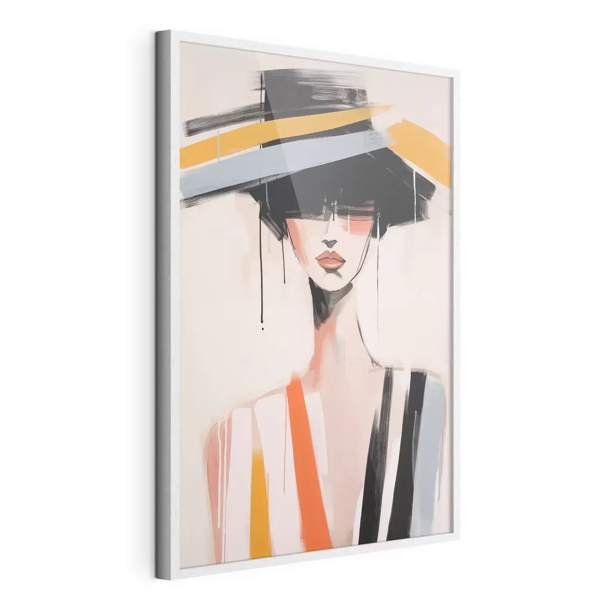 Poster Kubistisches Porträt f46809