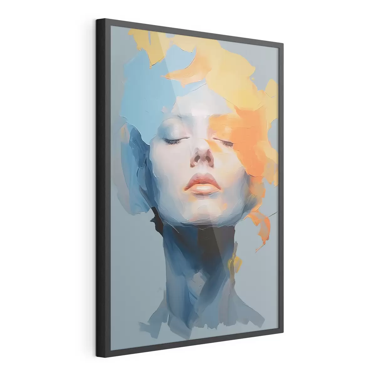 Poster Mädchen in Farbe f46810