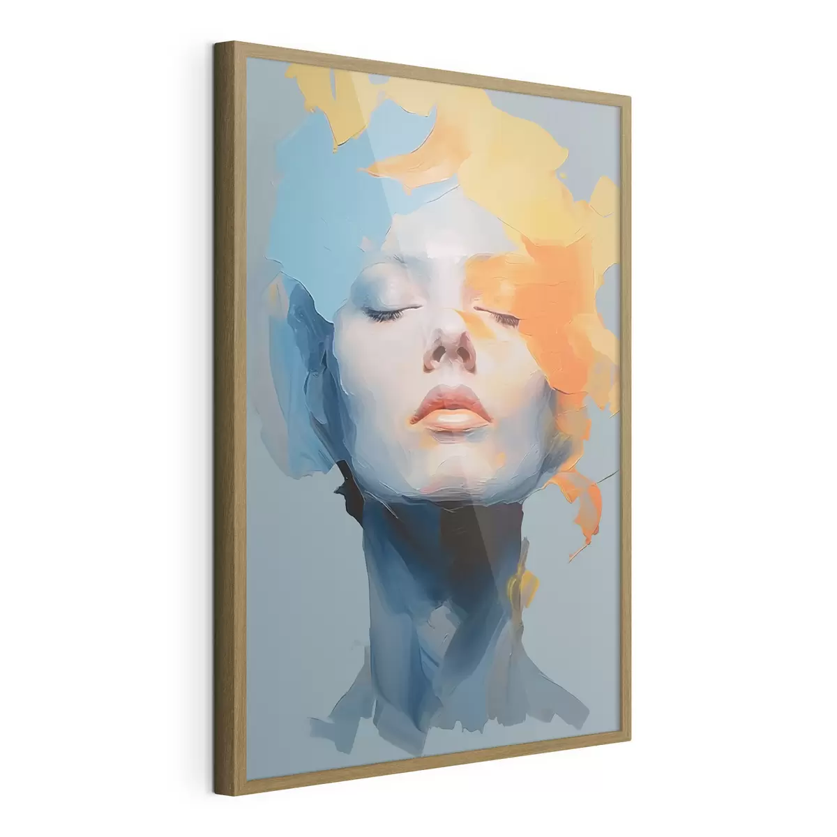 Poster Mädchen in Farbe f46810