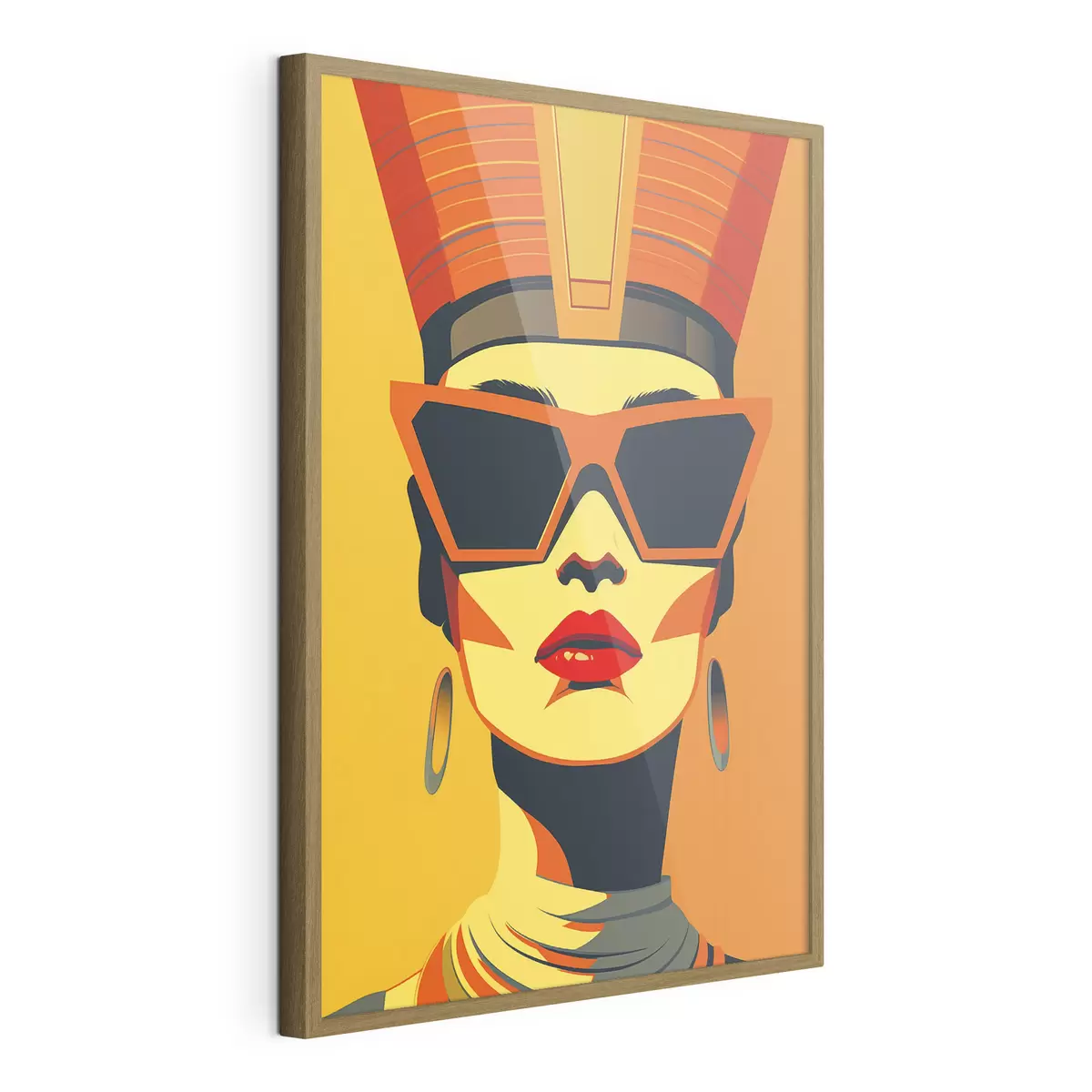 Poster Pop-Art-Porträt f46819