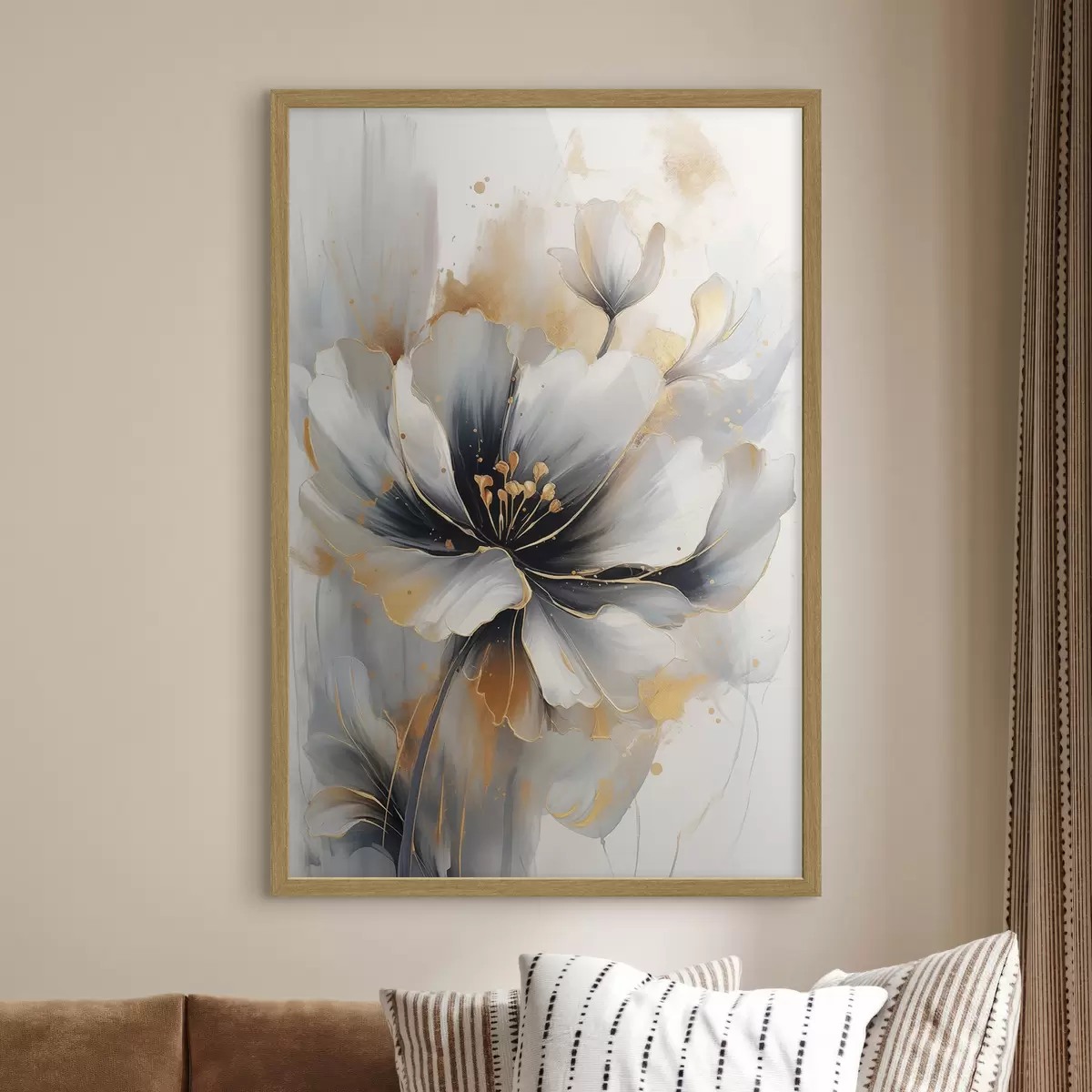 Poster Abstrakte Blume f46821