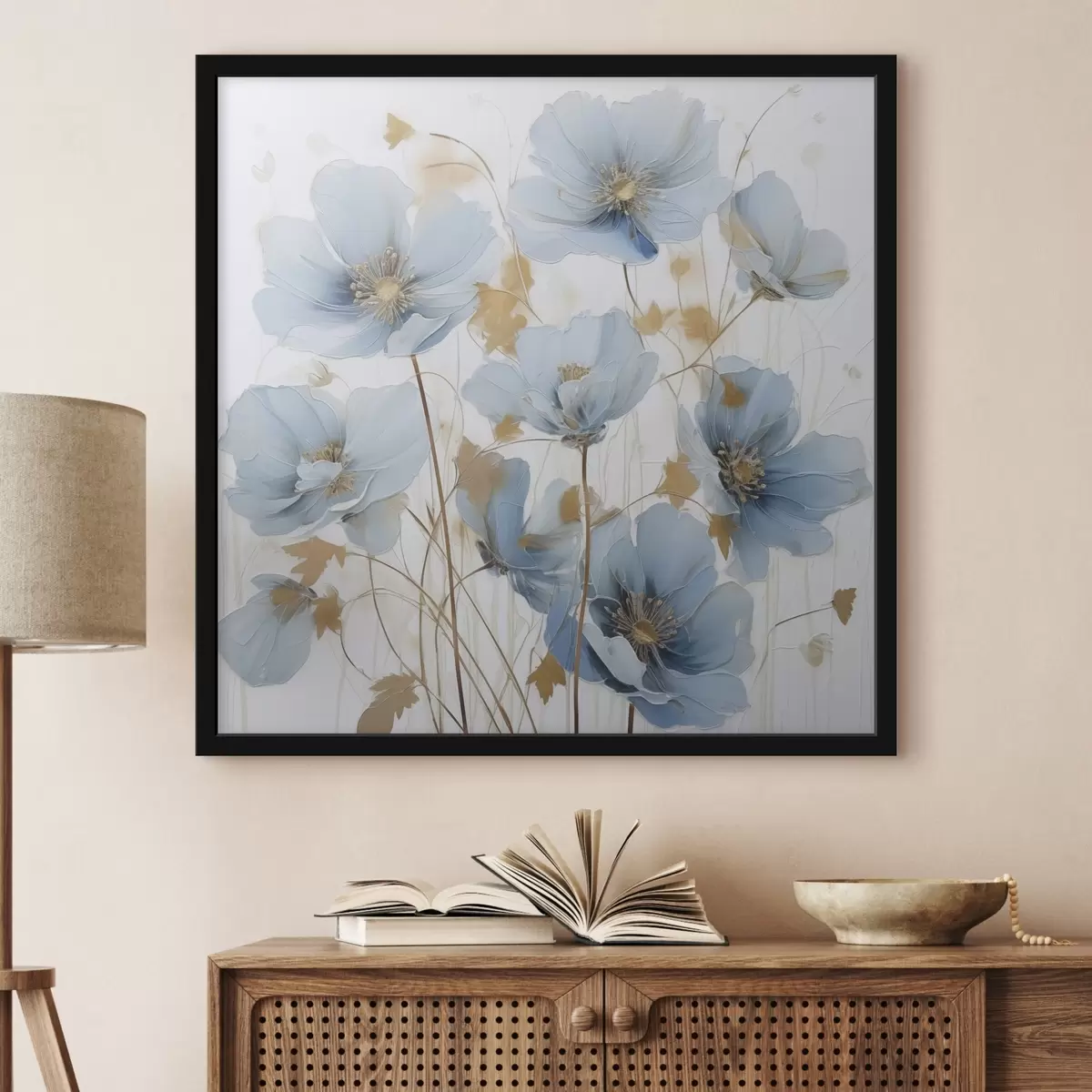 Poster Zarte Blumen f46823