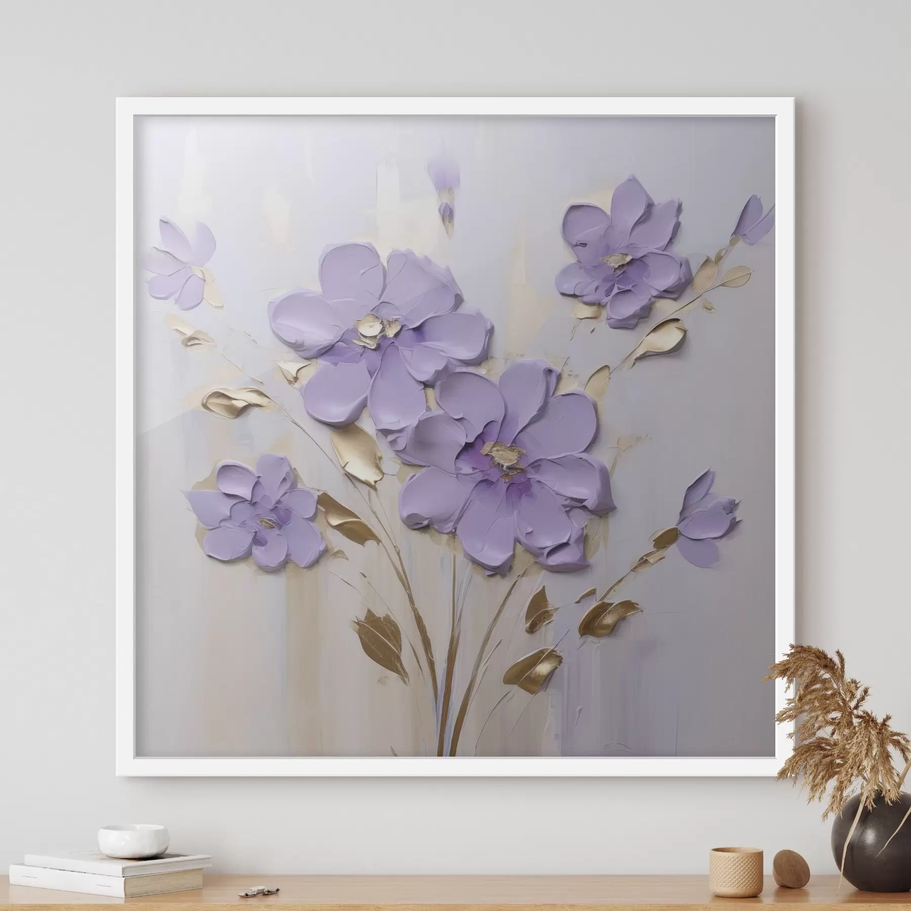 Fototapete Blumen Nachahmung Malerei f46827