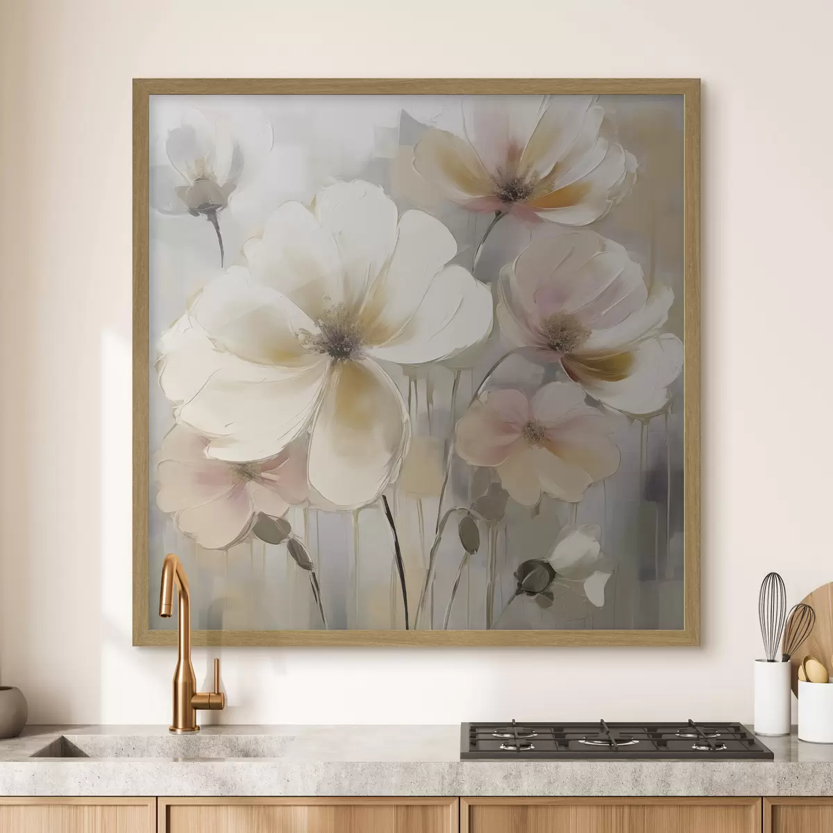 Poster Primitive Blumen f46831