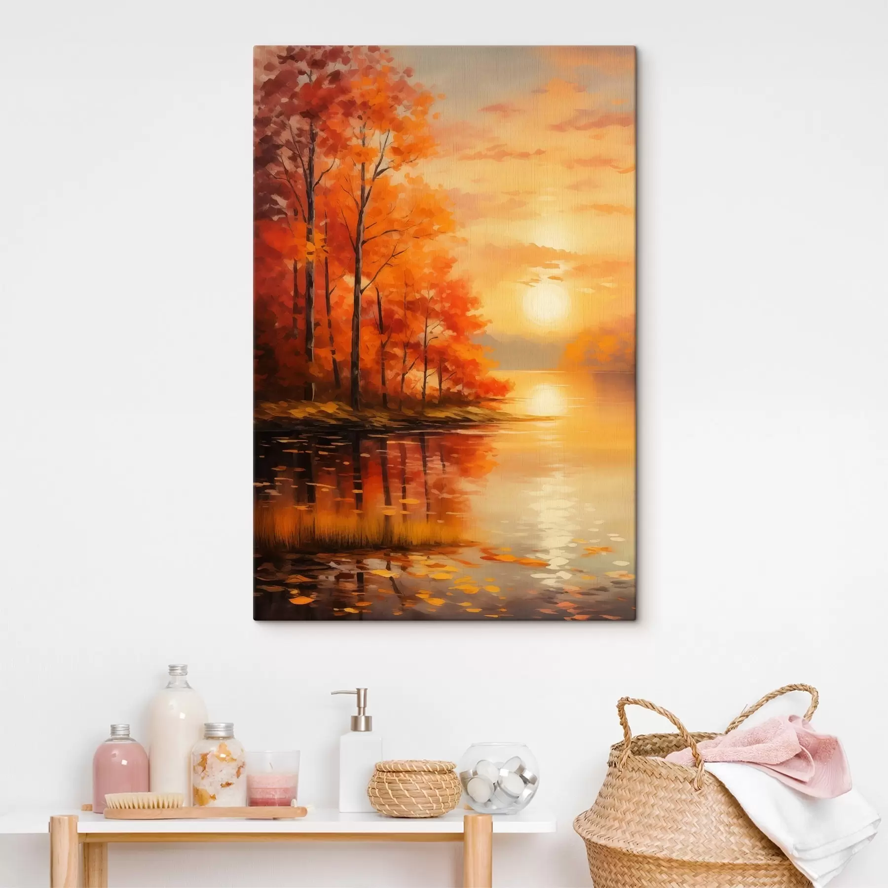 Fototapete Herbstwald s46771