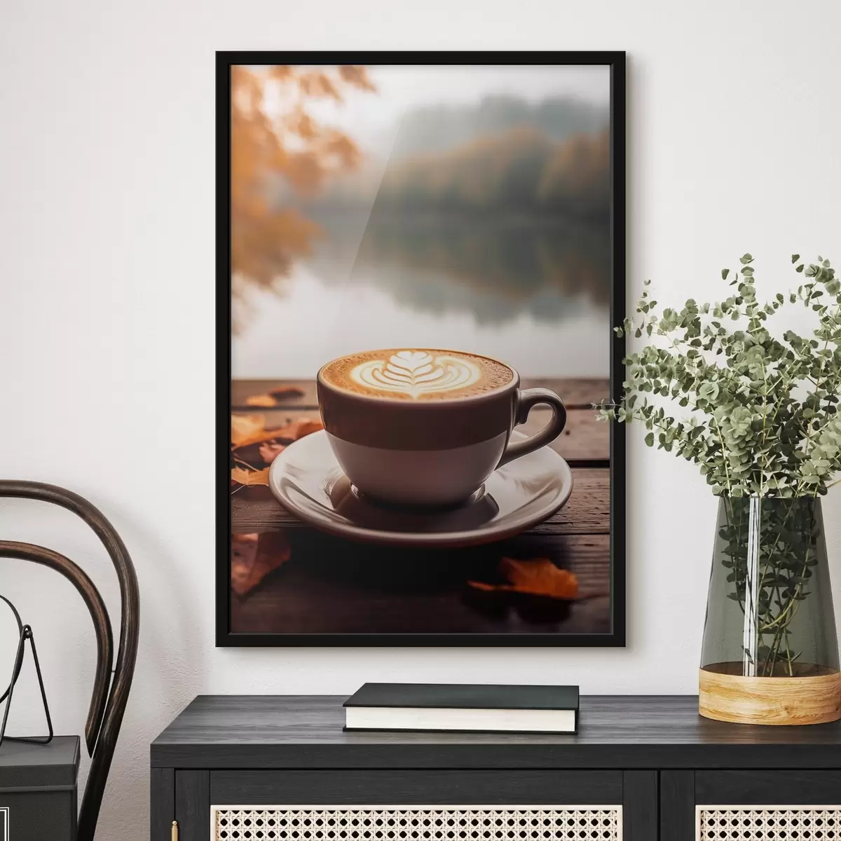 Poster Duftender Cappuccino, Kaffee f46775