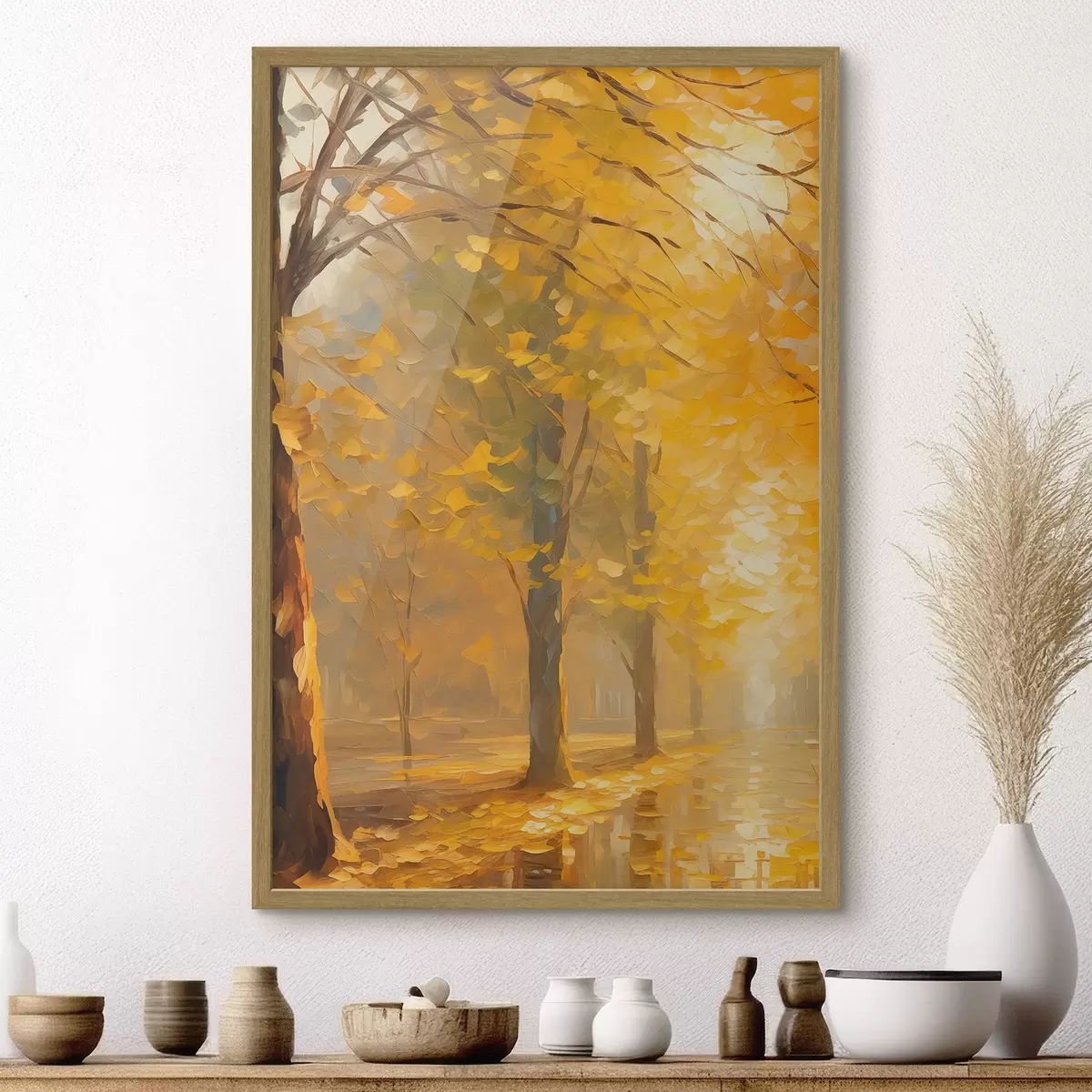 Poster Herbstpark f46777