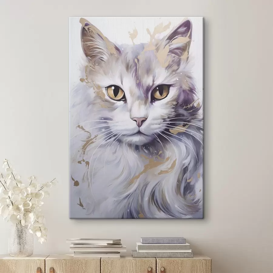 Fototapete Abstrakte Katze s46837