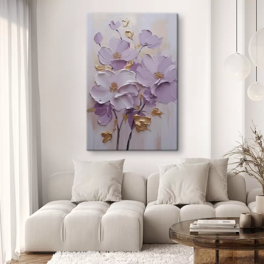 Fototapete Abstrakte Blumen s46838