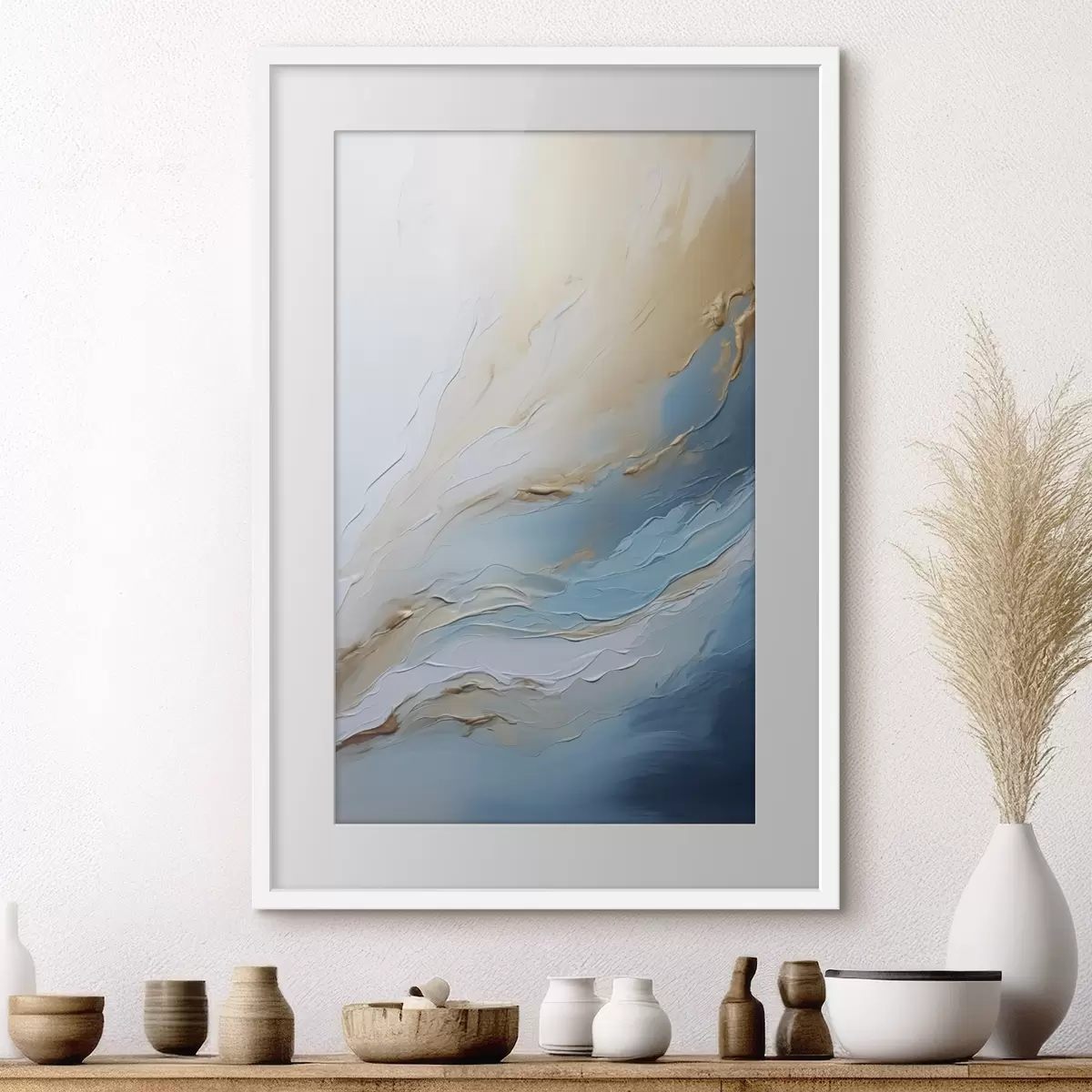Poster Moderne Abstraktion f46835