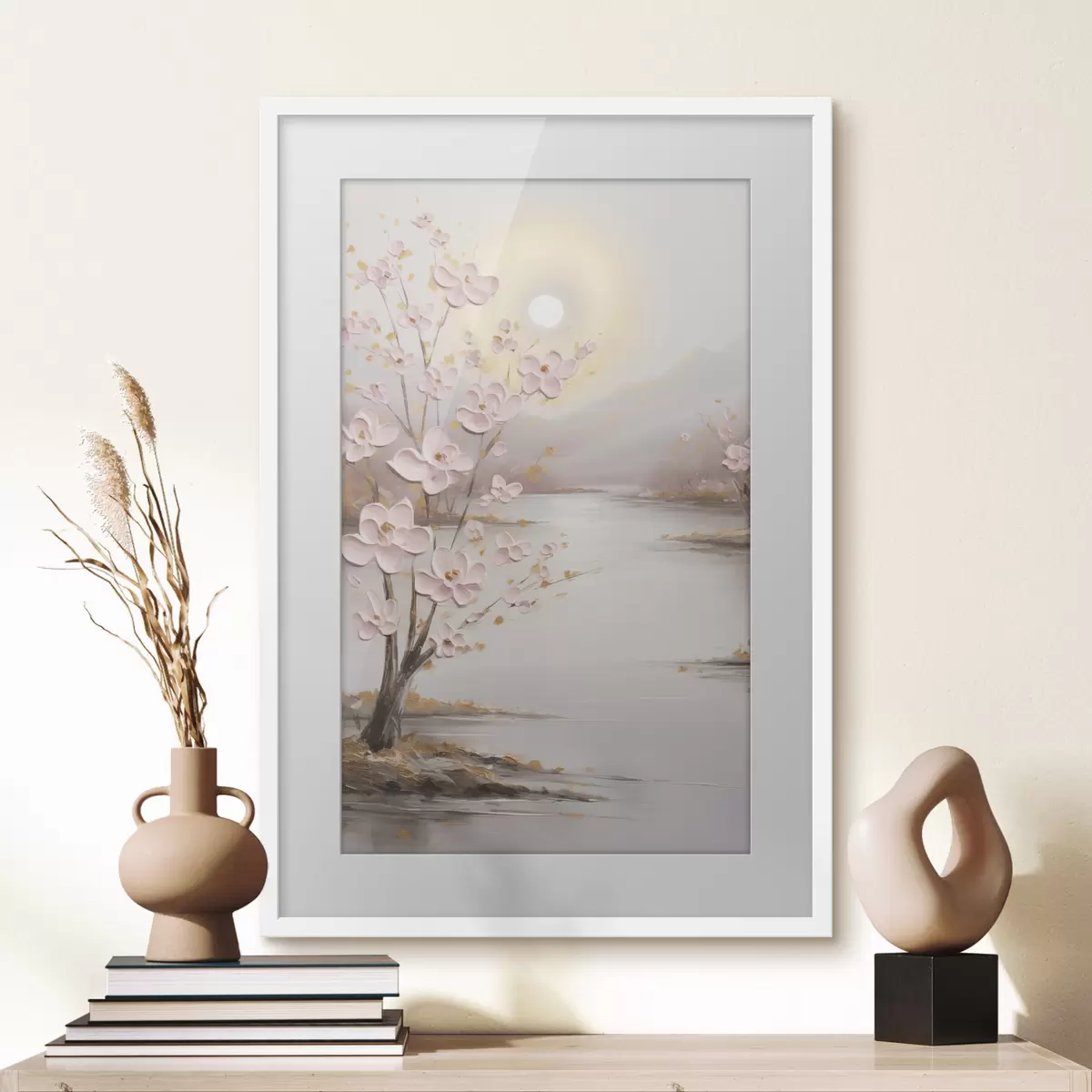 Poster Abstrakte Landschaft f46839