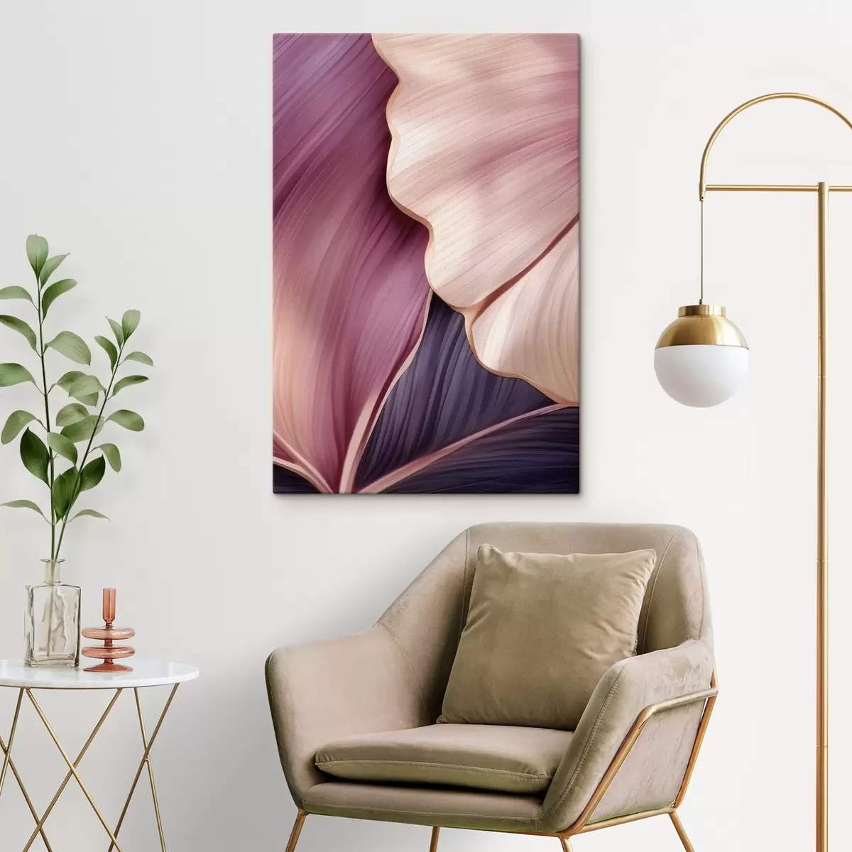 Fototapete Abstrakte Blätter s46872