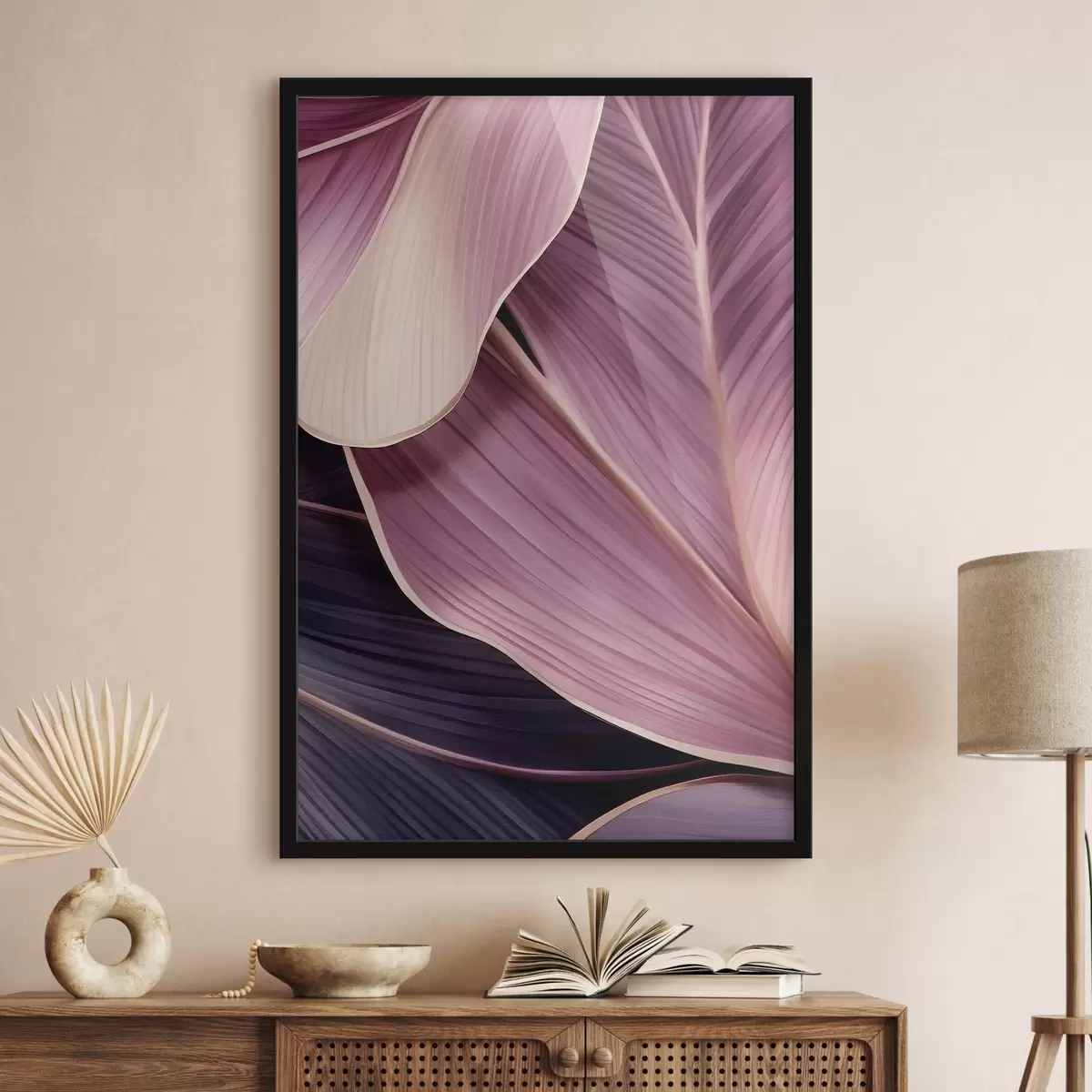 Poster Abstrakte Blätter f46871