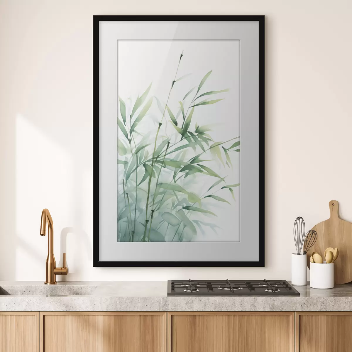 Poster Bambuspflanzen f46877