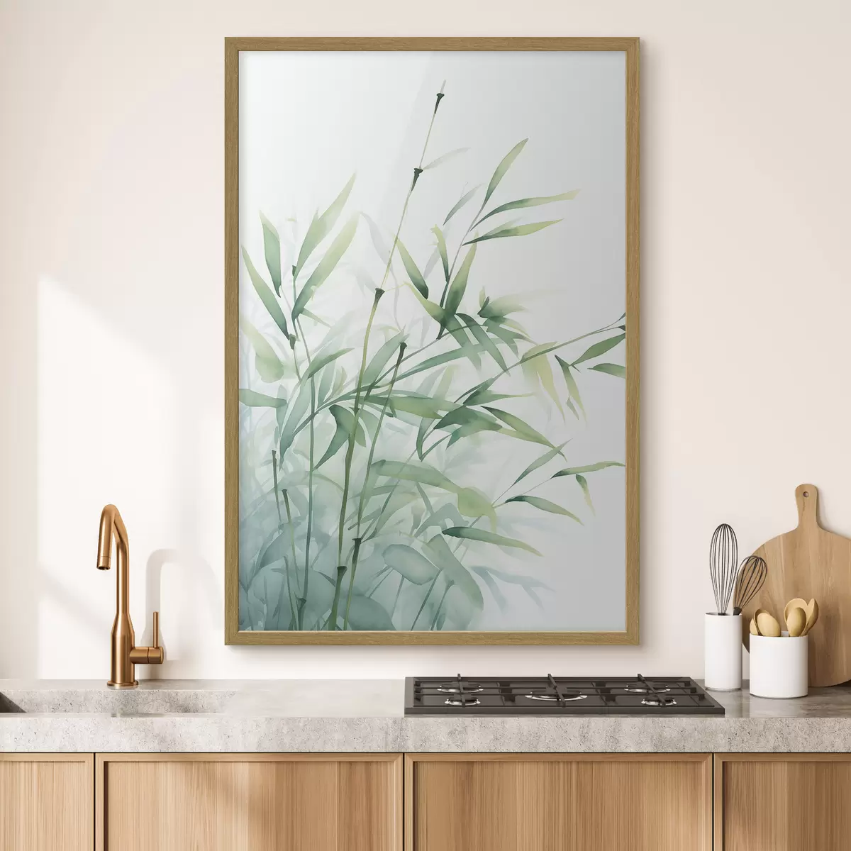 Poster Bambuspflanzen f46877