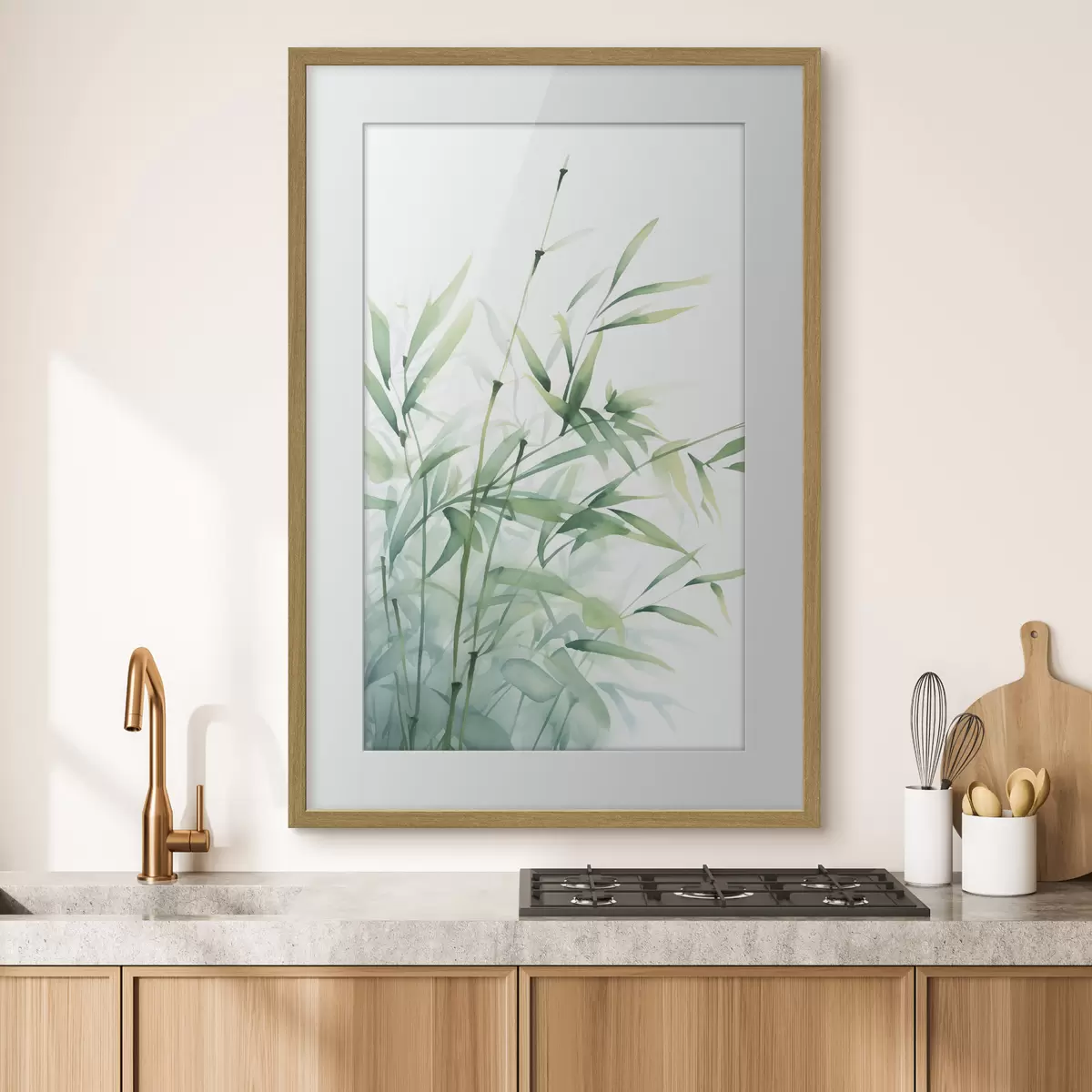 Poster Bambuspflanzen f46877