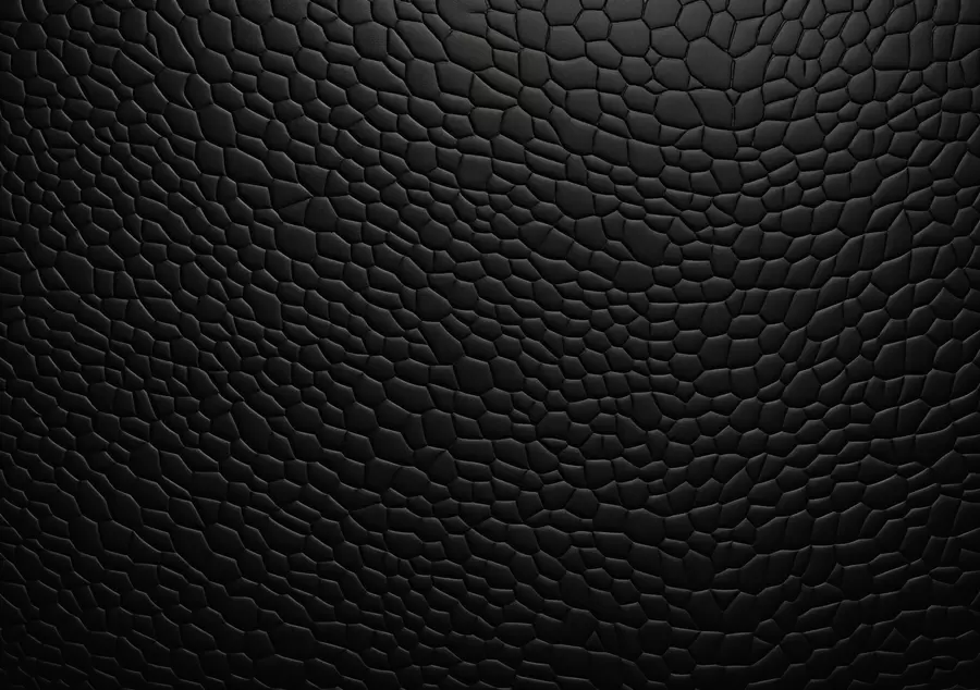 Fototapete Schwarzes Mosaik mit sanftem dreidimensionalem Relief w04955