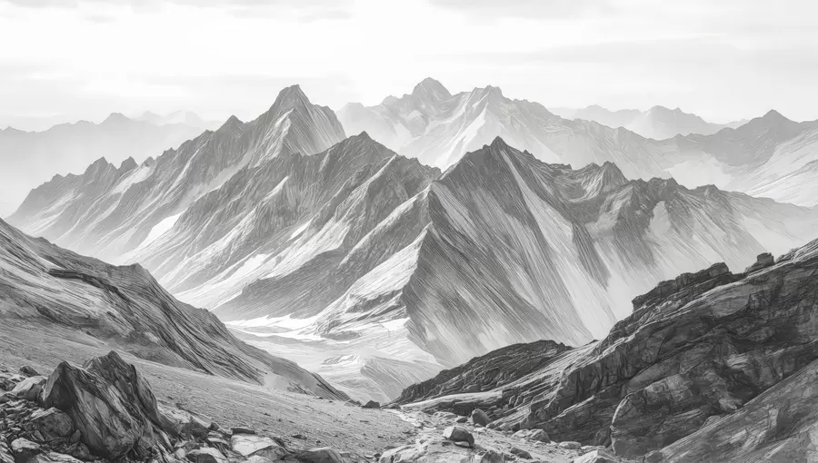 Fototapete Exquisite Berge w04997