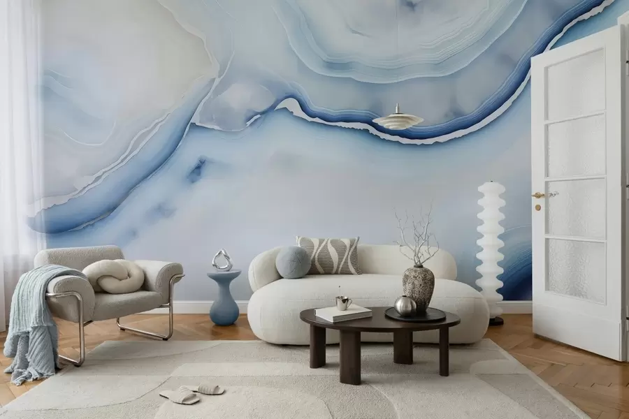 Fototapete Zarter Marmor w05000