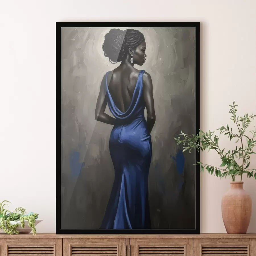 Fototapete Mädchen im Kleid f46856