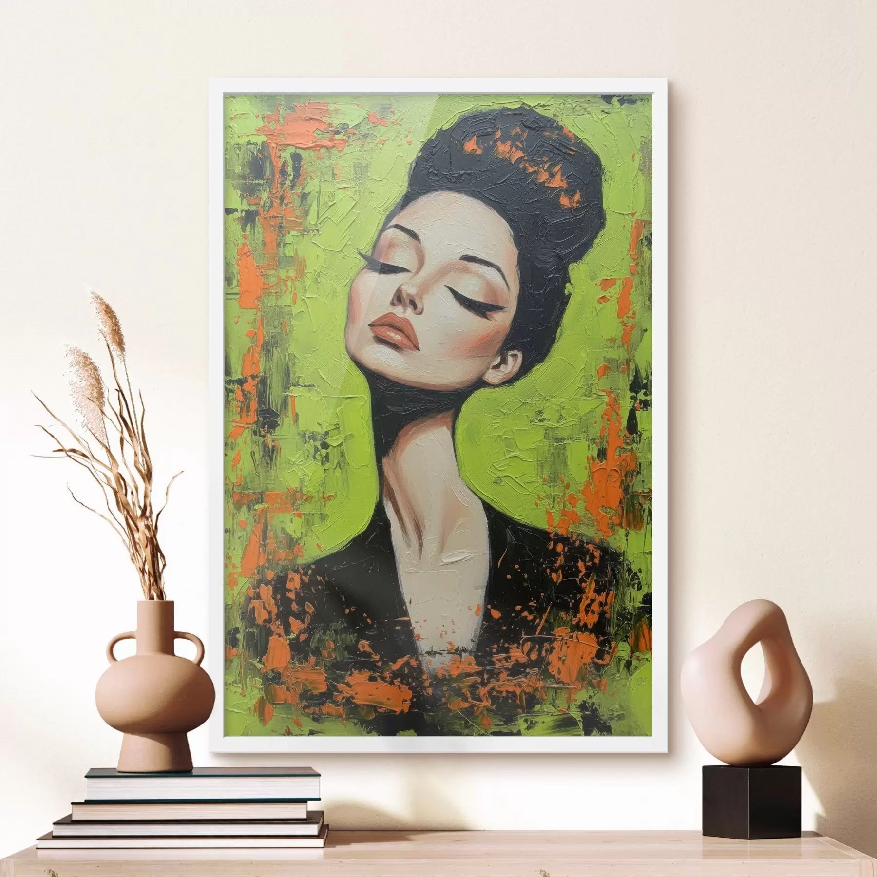 Fototapete Porträt eines Mädchens f46860